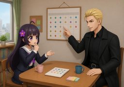 ~ is a way to ~.のイラスト
