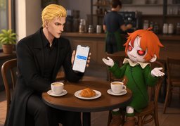 Is that right?のイラスト