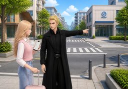How do I get to ~?のイラスト