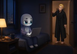 Are you still ~?のイラスト