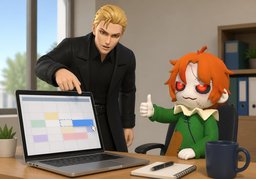 Does it work for you?のイラスト
