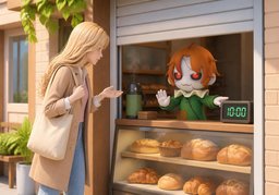 Is it open now?のイラスト