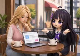 You never know ~.のイラスト