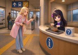 lost and foundのイラスト