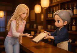 Could you show me ~?のイラスト