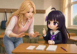 step by stepのイラスト