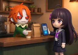 How would you like to pay?のイラスト