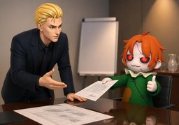 Are you for ~?のイラスト
