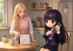 make an appointment with ~のイラスト