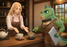 Which would you prefer, ~ or ~?のイラスト