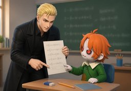 What's the answer to ~?のイラスト