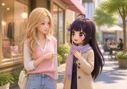 ~ look niceのイラスト