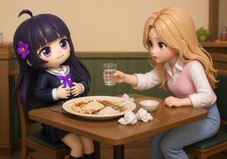 I shouldn't have ~.のイラスト