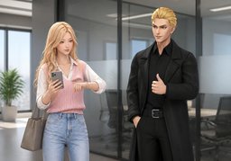 ~ suits me.のイラスト