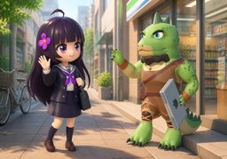 Hi.のイラスト