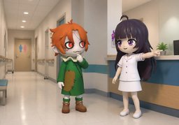 Which way is ~?のイラスト