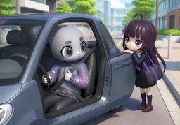 drive to ~のイラスト
