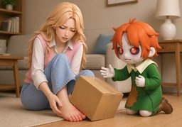 Ouch!のイラスト