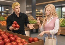 How many ~ do you want?のイラスト