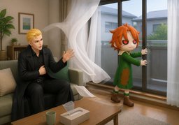 That's better.のイラスト