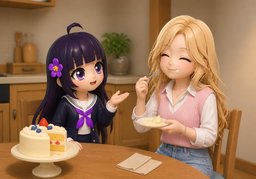 It was delicious.のイラスト