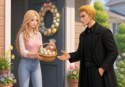 Happy Easter!のイラスト