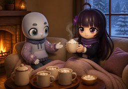 ~ is a season for ~.のイラスト