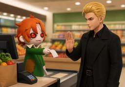 Can I get you ~?のイラスト