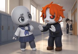Are you trying to ~ me?のイラスト
