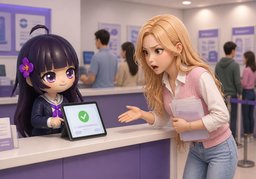 I never asked for ~.のイラスト