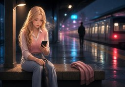 If only ~.のイラスト