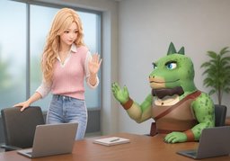 Could you excuse me for ~?のイラスト