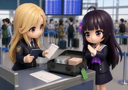 Do you have anything to declare?のイラスト