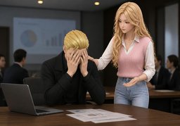 It's not your fault.のイラスト