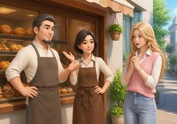 We're well-known in ~.のイラスト