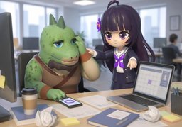 take some time offのイラスト