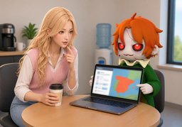 aim to ~のイラスト
