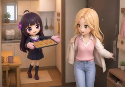 Come see ~.のイラスト