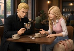 ~ break up ~.のイラスト