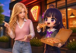 ~ crazy about ~.のイラスト