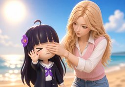 Shut your ~.のイラスト