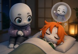 ~ dream about ~のイラスト