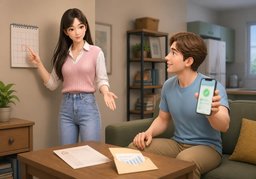 Let's split ~.のイラスト