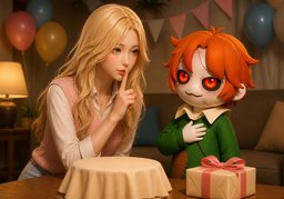 Keep ~ secret.のイラスト