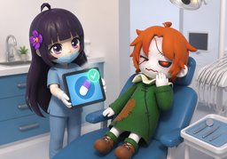 I'll prescribe ~.のイラスト