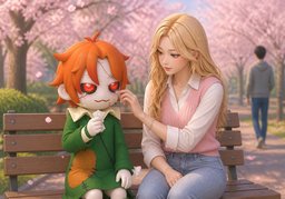 It's for the best.のイラスト