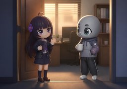 Do you have a second?のイラスト