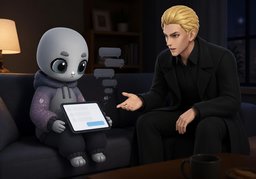 What is the definition of ~?のイラスト