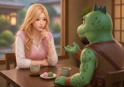 Can I be honest?のイラスト