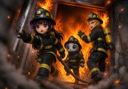 risk one's lifeのイラスト